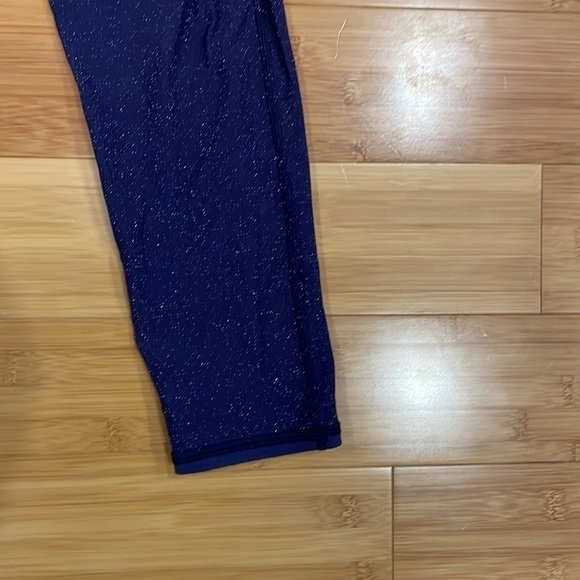 Aerie Purple Sparkly Leggings Large - Picture 4 of 8